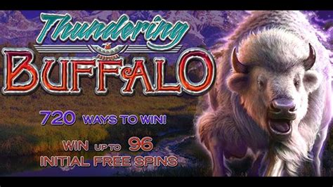 thundering buffalo slot